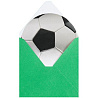 Приглашения Футбол зеленый, 6 штук 1403-0110