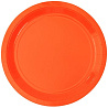 Оранжевая Тарелка оранжевая 23см 6шт 1502-6204