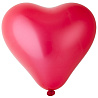 Горячие сердца! Шары Сердце 44см Металлик Красное 1105-0149