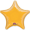 Золотая Шарик 45см звезда металлик Gold 1204-0046