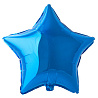 Синяя Шарик 23см звезда Blue 1204-0156