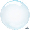 Голубая Шар BUBBLE 45см Кристалл Blue 1204-0929