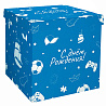  Коробка для шаров ДР голубая, 60см 1302-1260