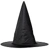  Шляпа Ведьмы детская, черная 1501-5522