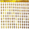 Золотая Занавес золотой Звезды 1х2м 1501-6014