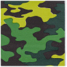Камуфляж Салфетки Камуфляж, 25 см, 12 штук 1502-1986