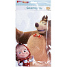 Скатерть Маша и Медведь Ромашки 1,3х1,8м