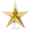  Фигура Звезда картон фольга золото 45см 1501-4259