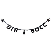 Текстовые дизайны Гирлянда-буквы BIG БОСС 150cм 1505-2049