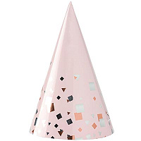 Конфетти Party Розовый Колпаки Конфетти Party розовые 1501-5908