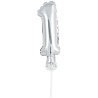 Цифры и числа Цифра-топпер 1 5" Silver 1502-4539