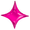 Розовая Шарик 94см звезда 4х-конечная Fuchsia 1204-1325
