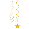  Спирали желтые Звезда Yellow, 30 штук 1501-4075