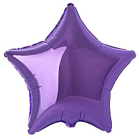 Фиолетовая Шарик Звезда 45см Lilac 1204-0544