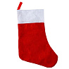 Новый год Носок для подарков красный текстиль 1501-5989