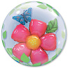 Шар в шаре BUBBLE Цветок и Бабочка 1203-0276
