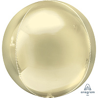 Элегантная Вечеринка Шар 3D СФЕРА 40см Пастель Yellow 1209-0306