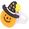 Вечеринка Хэллоуин Кольцо светящееся HWN Тыква в шляпе 1501-6458