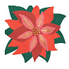 Новый год Салфетки Цветок Рождество 20шт 1502-5710