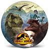 Парк Юрского периода Тарелки Jurassic World 18см, 6шт 1502-6157
