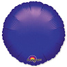  Шарик 45см круг металлик Purple 1204-0015