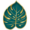 Лист Пальмы Тарелки Пальмовый Рай, 8 шт 1502-4135