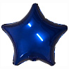 Синяя Шар Звезда 45см Металл Dark Blue 1204-1130