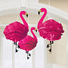  Фигуры подвесные Фламинго, 3 штуки 1410-0672