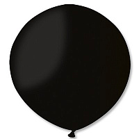 Черная Шарик 45см цвет 14 Пастель Black 1102-0387