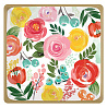 Цветы Любимым Тарелки большие Цветочный Вальс, 8 шт 1502-4138