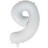 Цифры и числа Шар цифра "9", 66см White 1207-4857