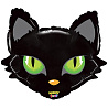 Гламурный Хэллоуин Шар фигура Голова кота 1207-3605