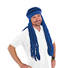  Парик Шапка с дредами синяя 1501-2161