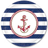 Морская Тарелки большие Морская, 8 штук 1502-1995