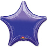 Фиолетовая Шарик 45см звезда металлик Purple 1204-0049