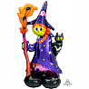 Хэллоуин Друзья Шар фигура напольная Ведьма, под воздух 1207-4032