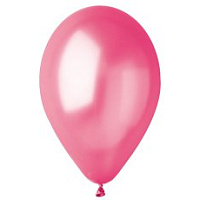 Розовая Шарик 25см цвет 64 Металлик Fuchsia 1102-0810