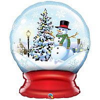 Новый год Шар фигура Шар снежный 1207-5136