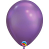 Фиолетовая Шарик Qualatex 28см Хром Purple 1102-1446