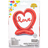 Фигура напольная Сердце с надписью LOVE