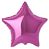 Розовая Шарик Звезда 45см Pink 1204-0547