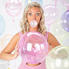 Шар BUBBLE 45см Кристалл Blue
