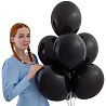 Шарик 32см, цвет 025 Пастель Black