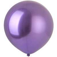 Фиолетовая Шар 91см, Хром Purple, Весёлая Затея 1102-2398