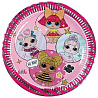 L.O.L. Surprise! Тарелки большие Куклы ЛОЛ, 8 штук 1502-4175