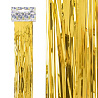Новый год Дождик золото 5шт. (20см/0,5м каждый) 1505-2474