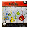  Спираль Angry Birds 46-60см, 12 штук 1501-1883