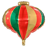 Новый год Шар Фигура елочная Игрушка Фонарик 1207-4573