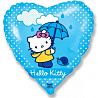  Шар 18" Hello Kitty с зонтом 1202-2039