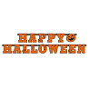 Вечеринка Хэллоуин Гирлянда Happy Halloween Тыква 160см 1505-2227